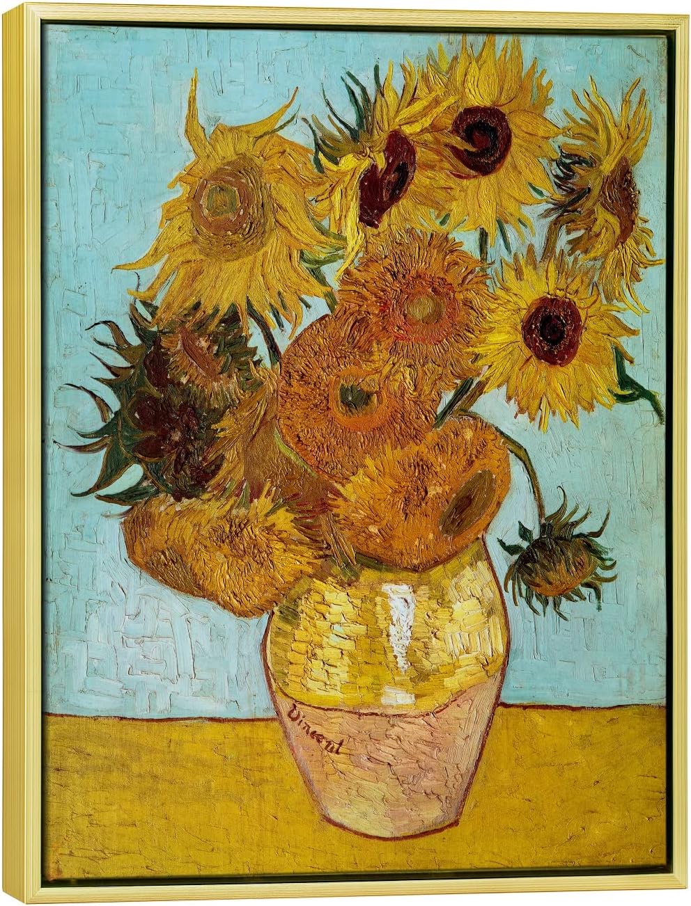 Van Gogh Sunflowers Painting