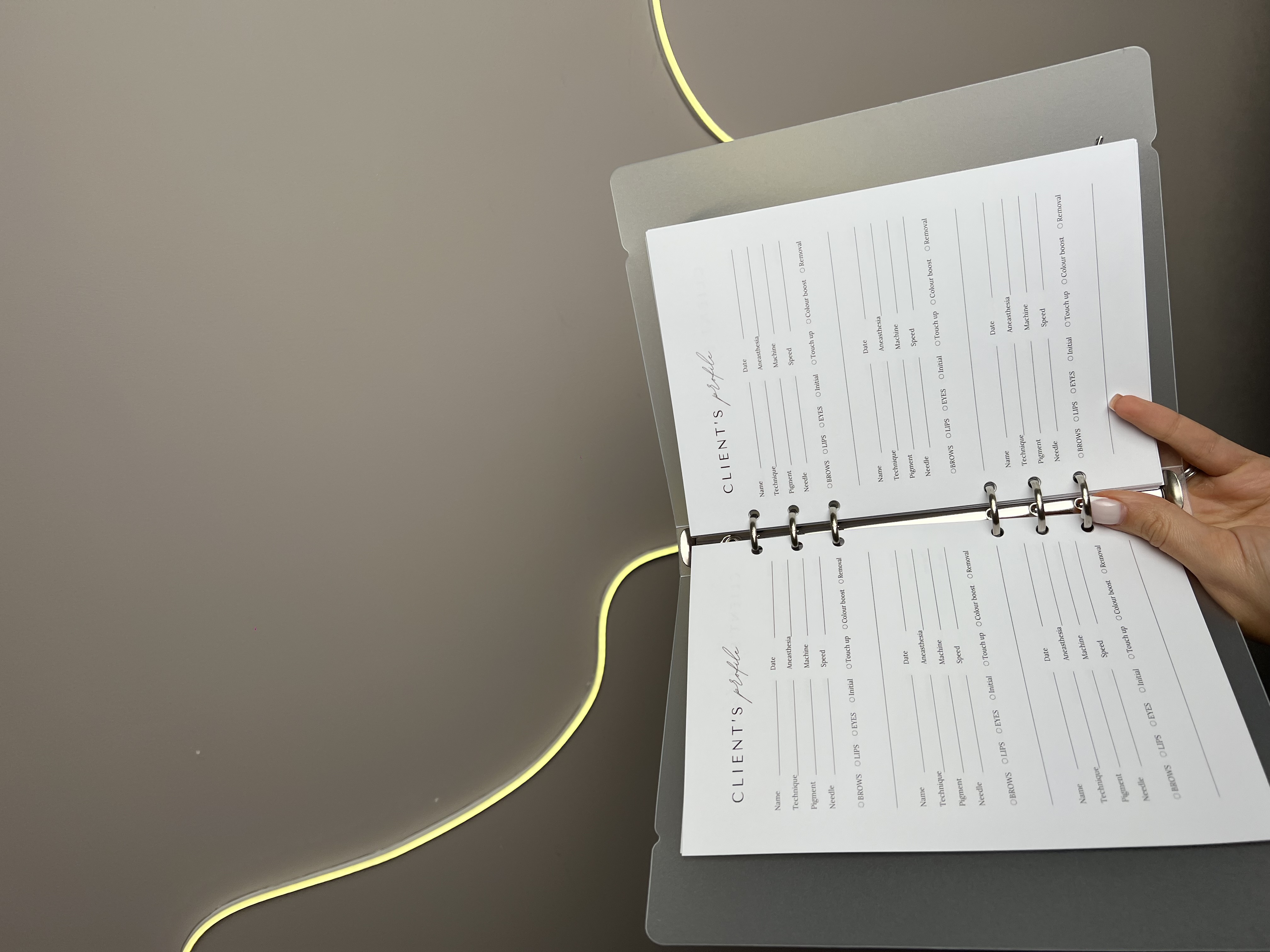 Digital records book