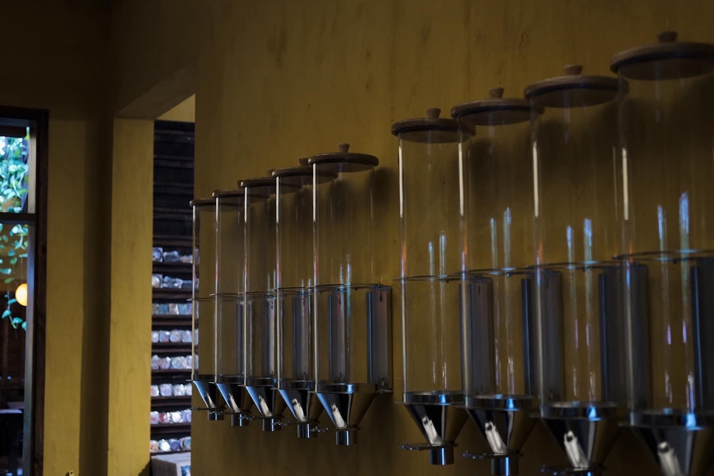 Coffee container, coffee silo