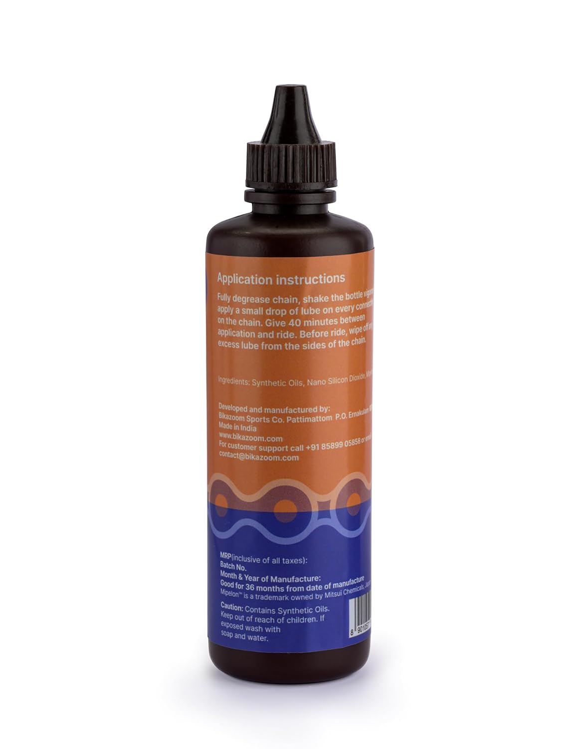 Bikazoom - Bicycle Chain Lube | Wet Weather | Low Friction | High Durability | 150 mlr