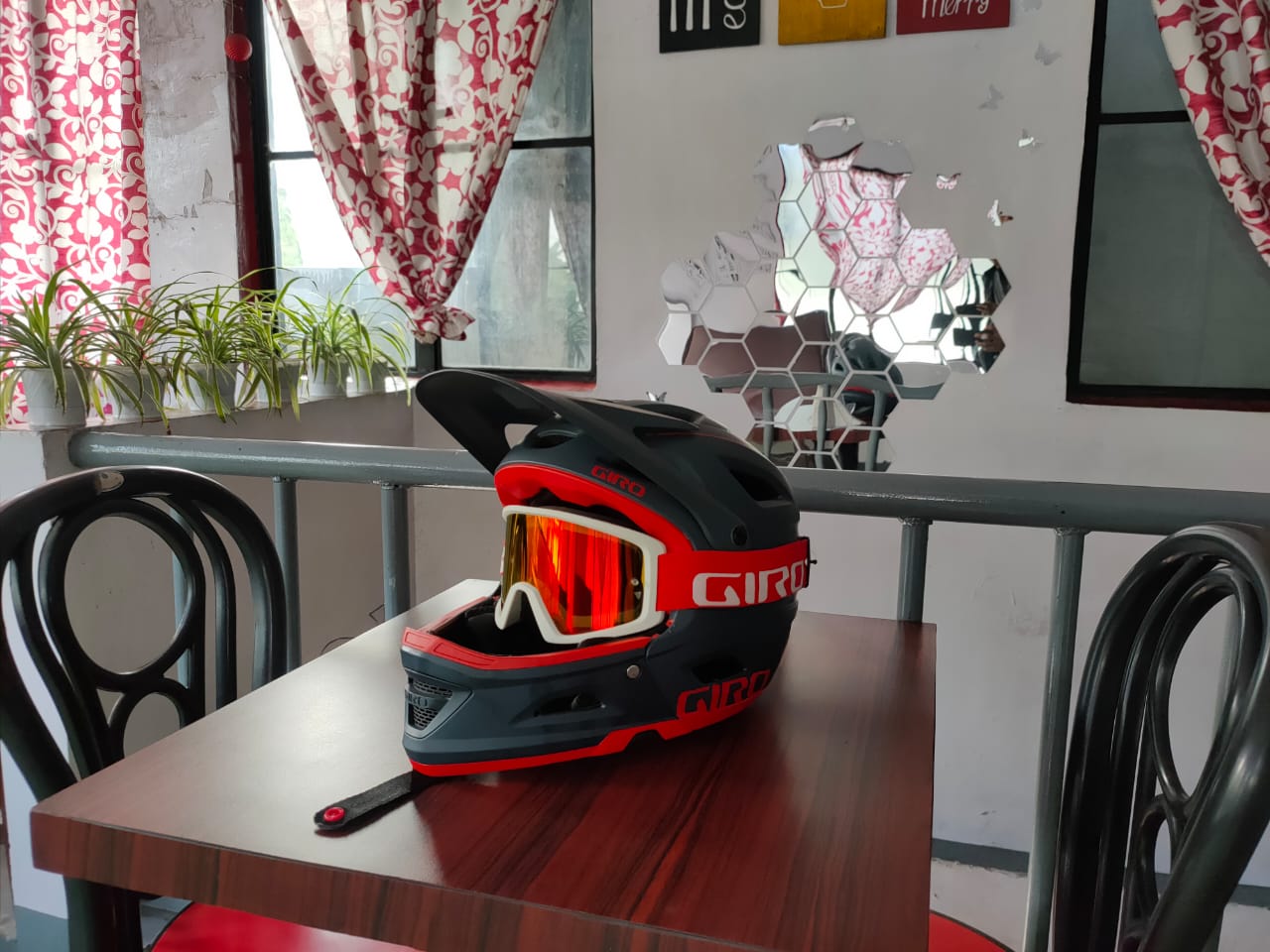 Giro Swithblade MIPS Helmet(Matte Protaro Grey/Red) Large Size-55-59cm