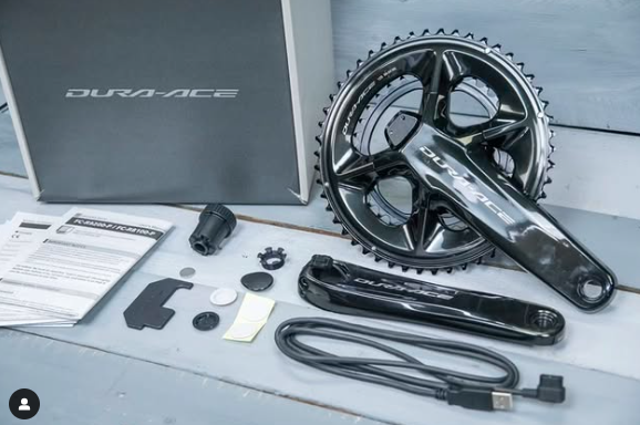 DURA-ACE DUAL-SIDED POWER METER CRANKSET 2X12s -172.5mm | SYCLES