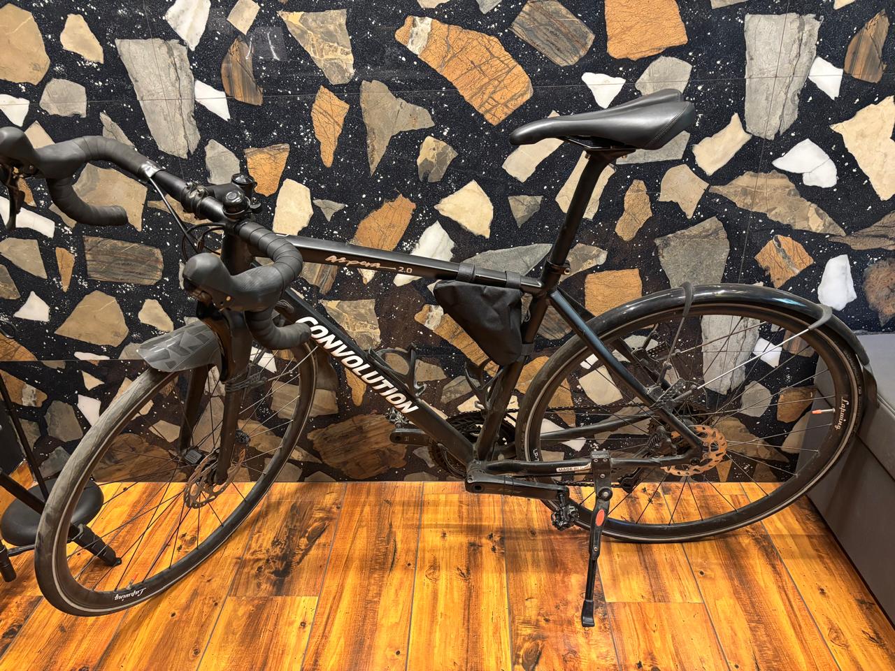 Convolution Aspera 2.0 - Black Road Bike Size-XL 2024