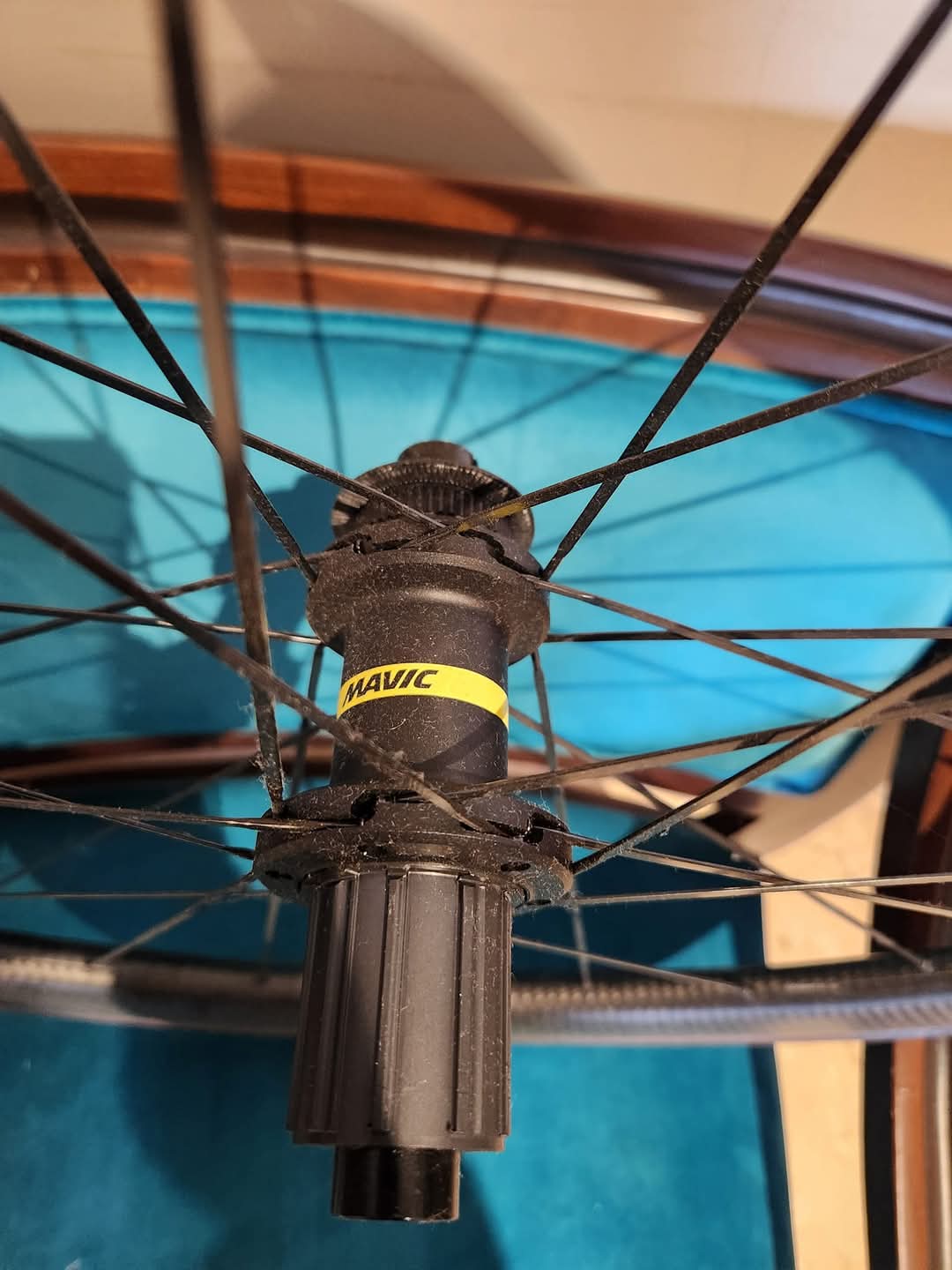 Mavic Cosmic SL 45 Carbon Tubeless Disc Brake Wheel - Shimano/Sram (Black)