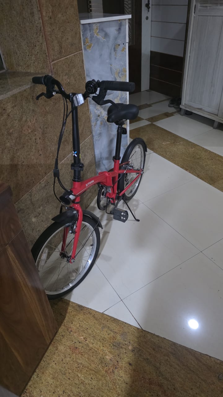 Btwin Tilt-5 Folding Bike, Adult