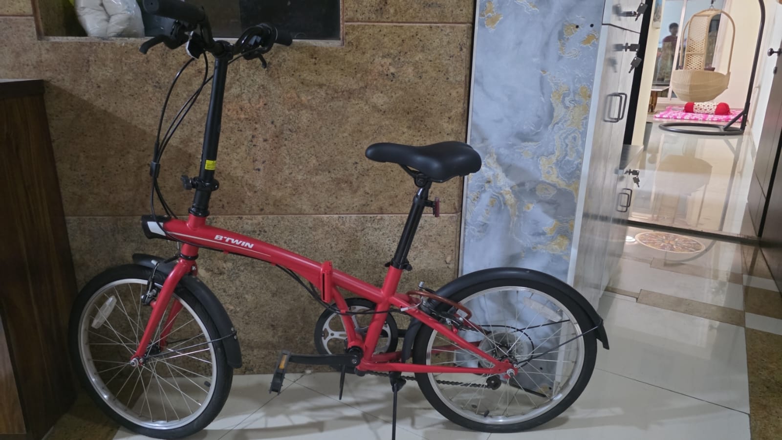 Btwin Tilt-5 Folding Bike, Adult