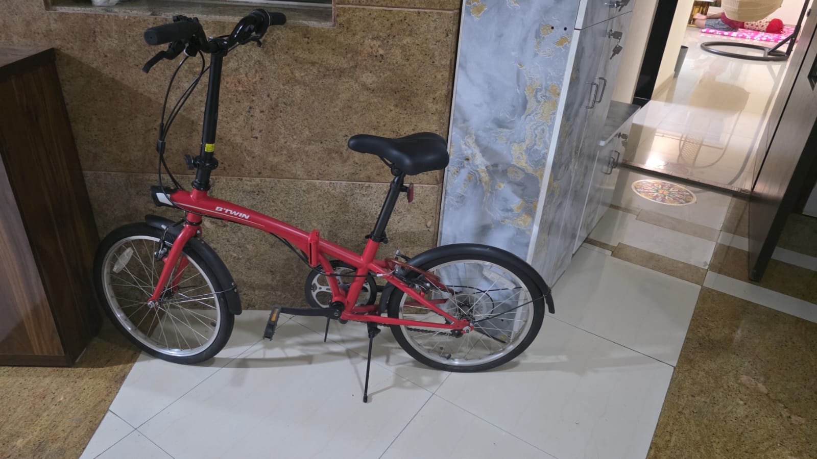 Btwin Tilt-5 Folding Bike, Adult