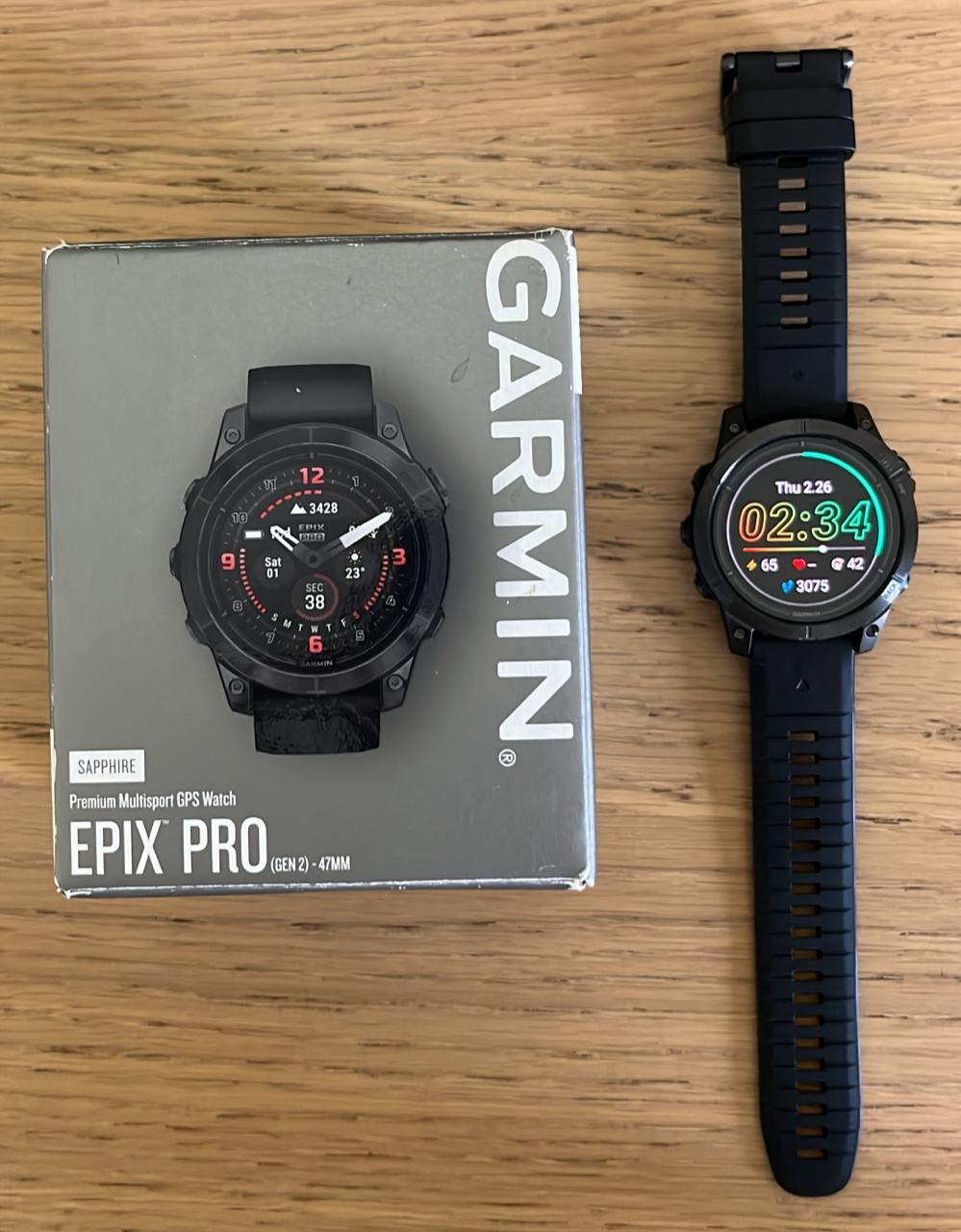 Garmin Epix Pro (Gen 2) Sapphire Edition 47mm 