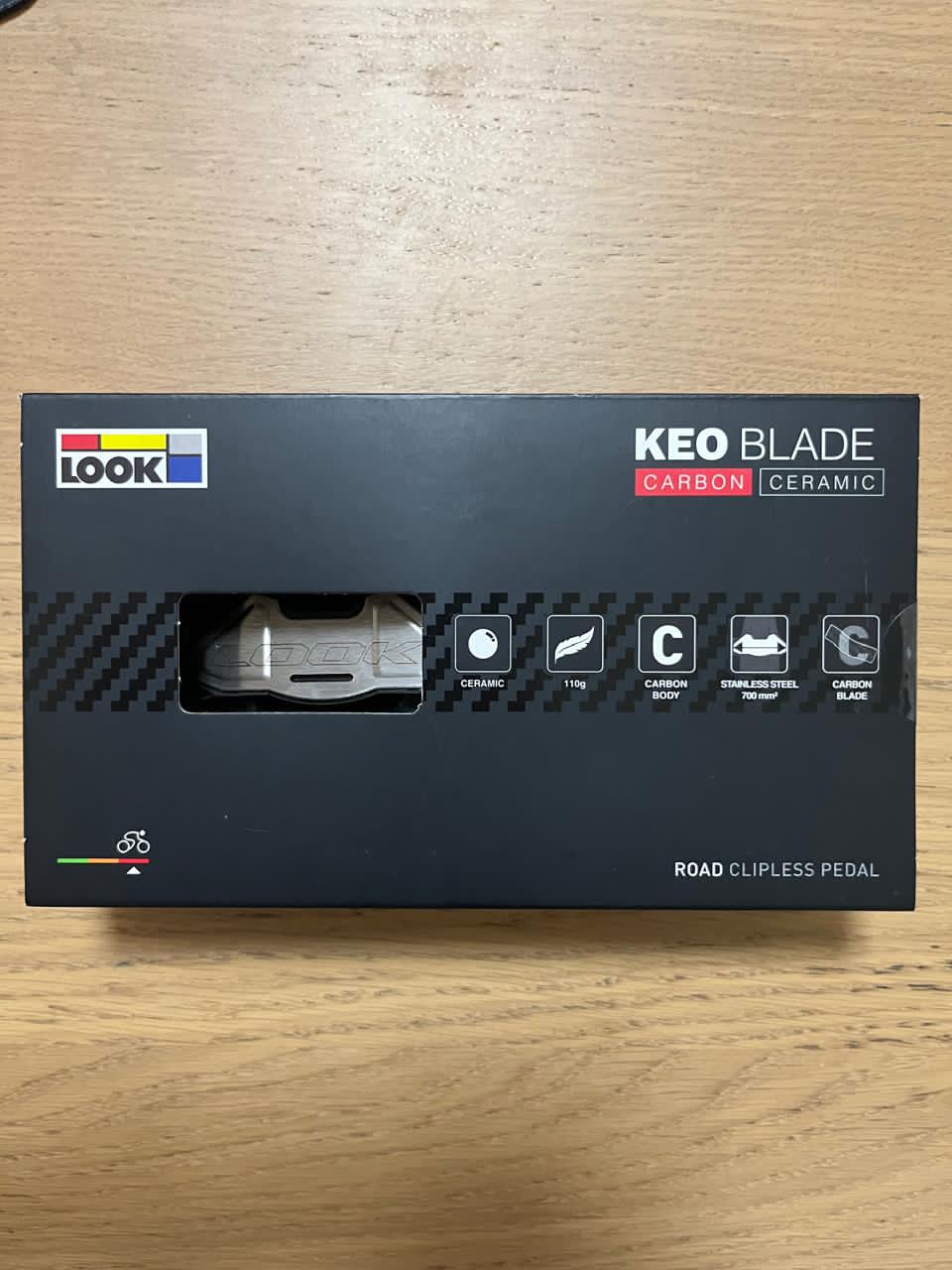 Look Keo Blade Carbon Ceramic Titanium Pedals V3.