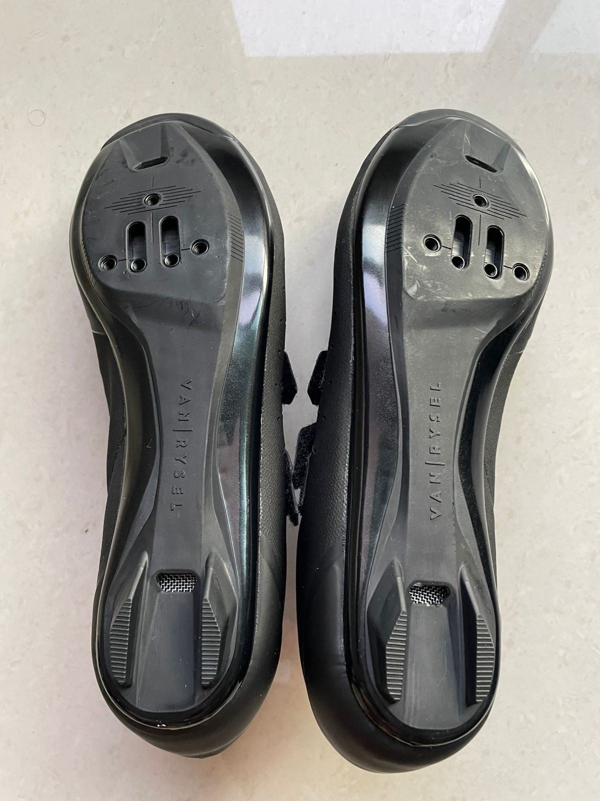 Van Rysel - Road Cycling Shoes Road 100 - Black - 7.0