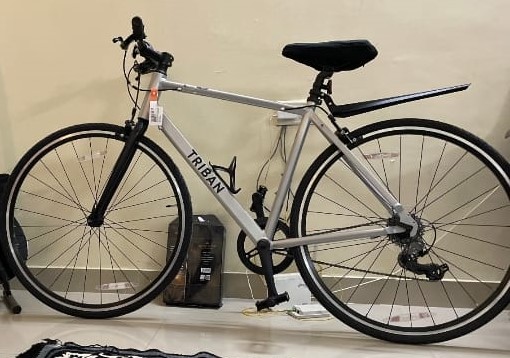 BTwin Triban RC 100 Flat Bar-Medium-2022