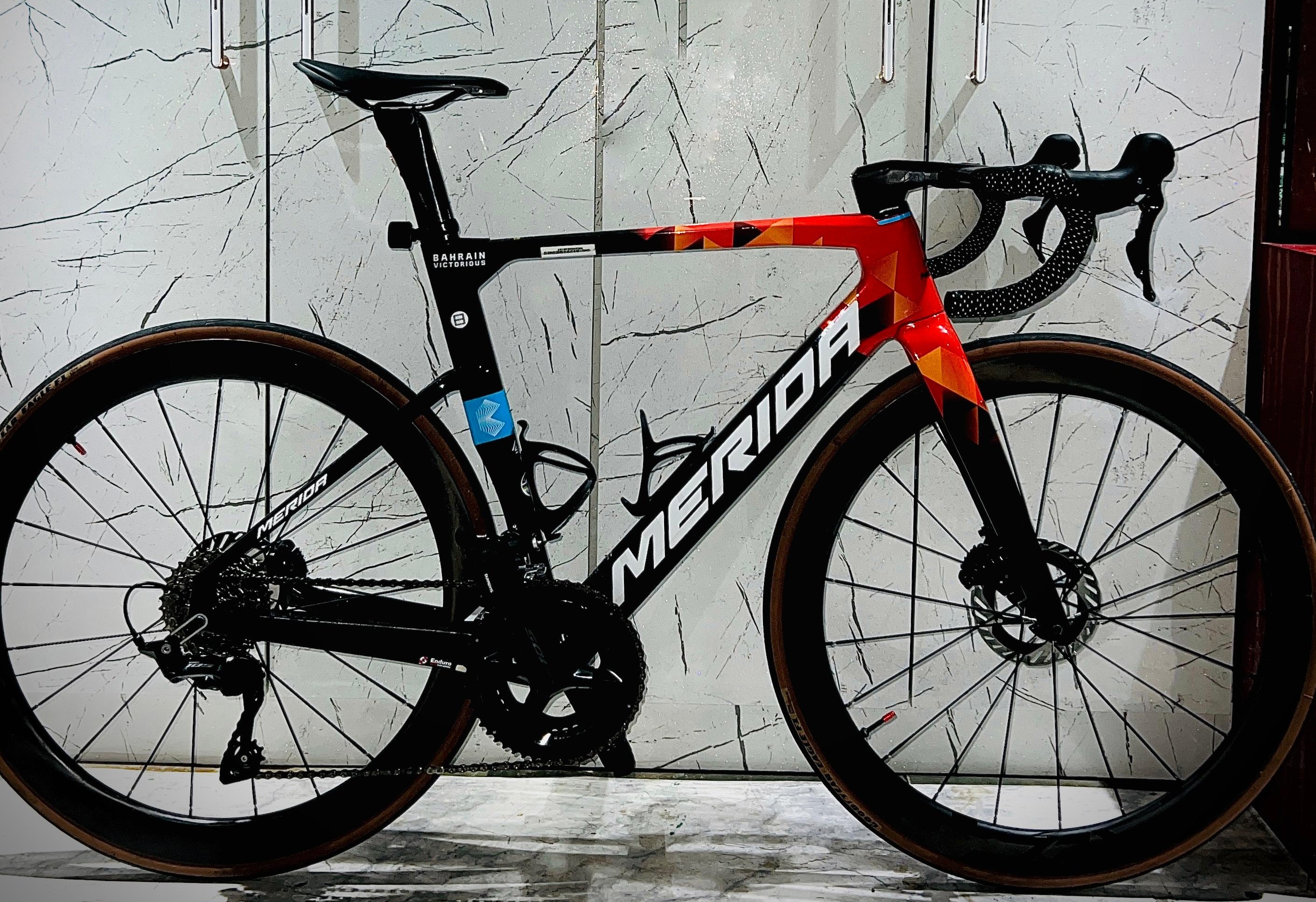 MERIDA REACTO TEAM BAHRAIN EDITION LTD -Road Bike- S -105