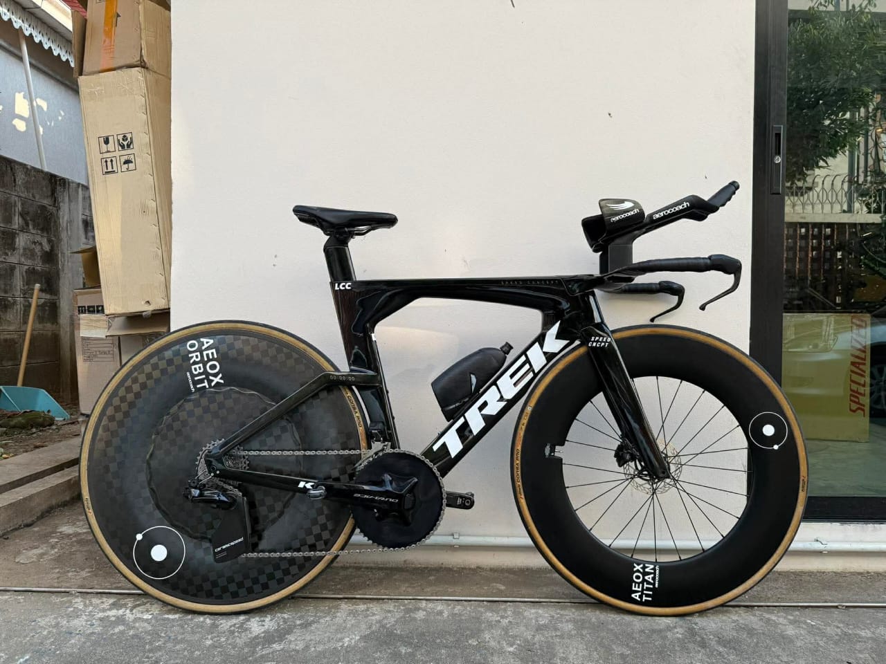 TREK SPEED CONCEPT SLR TRI BIKE -SIZE:M