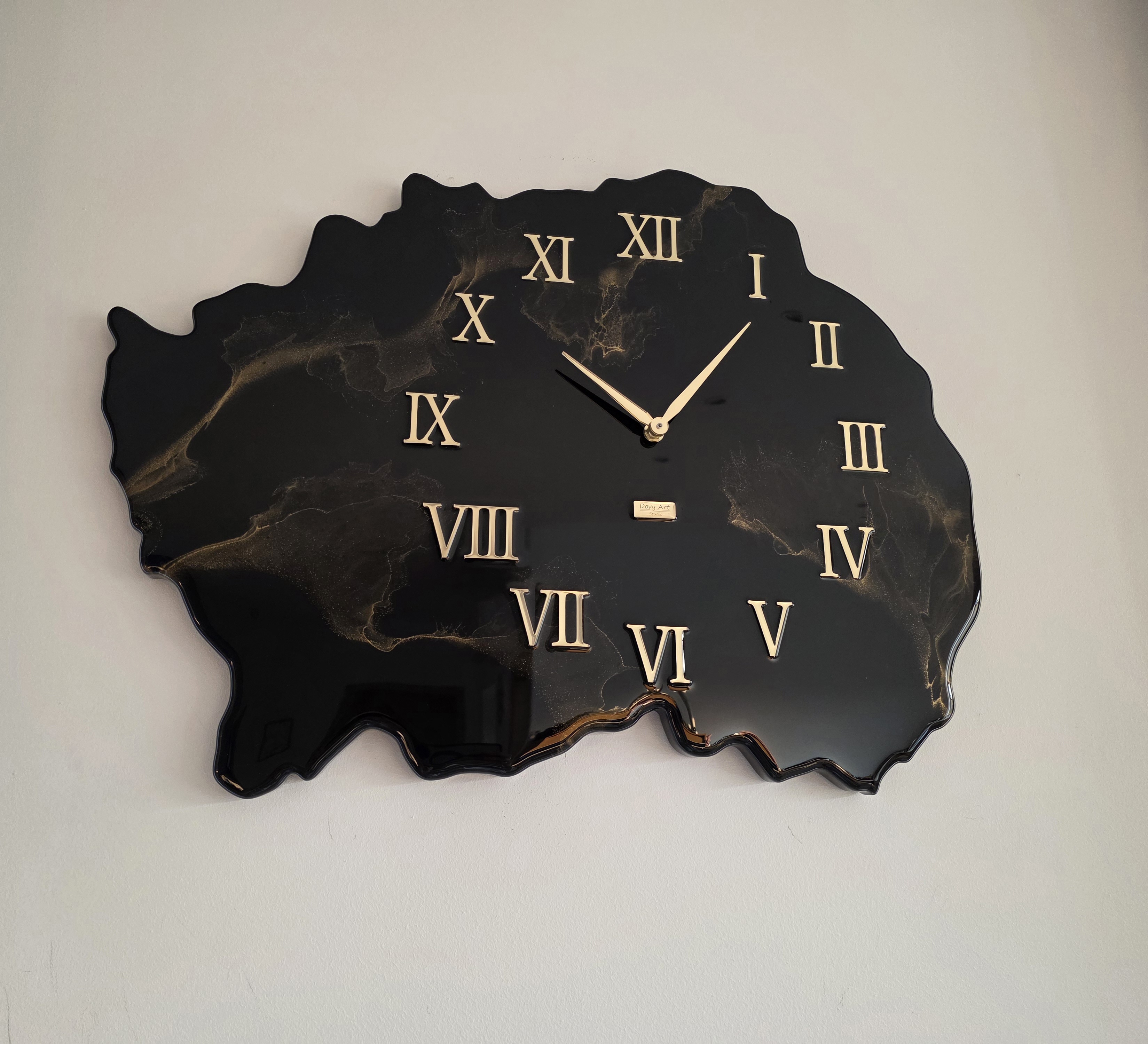 Sieninis laikrodis - 60x45 cm