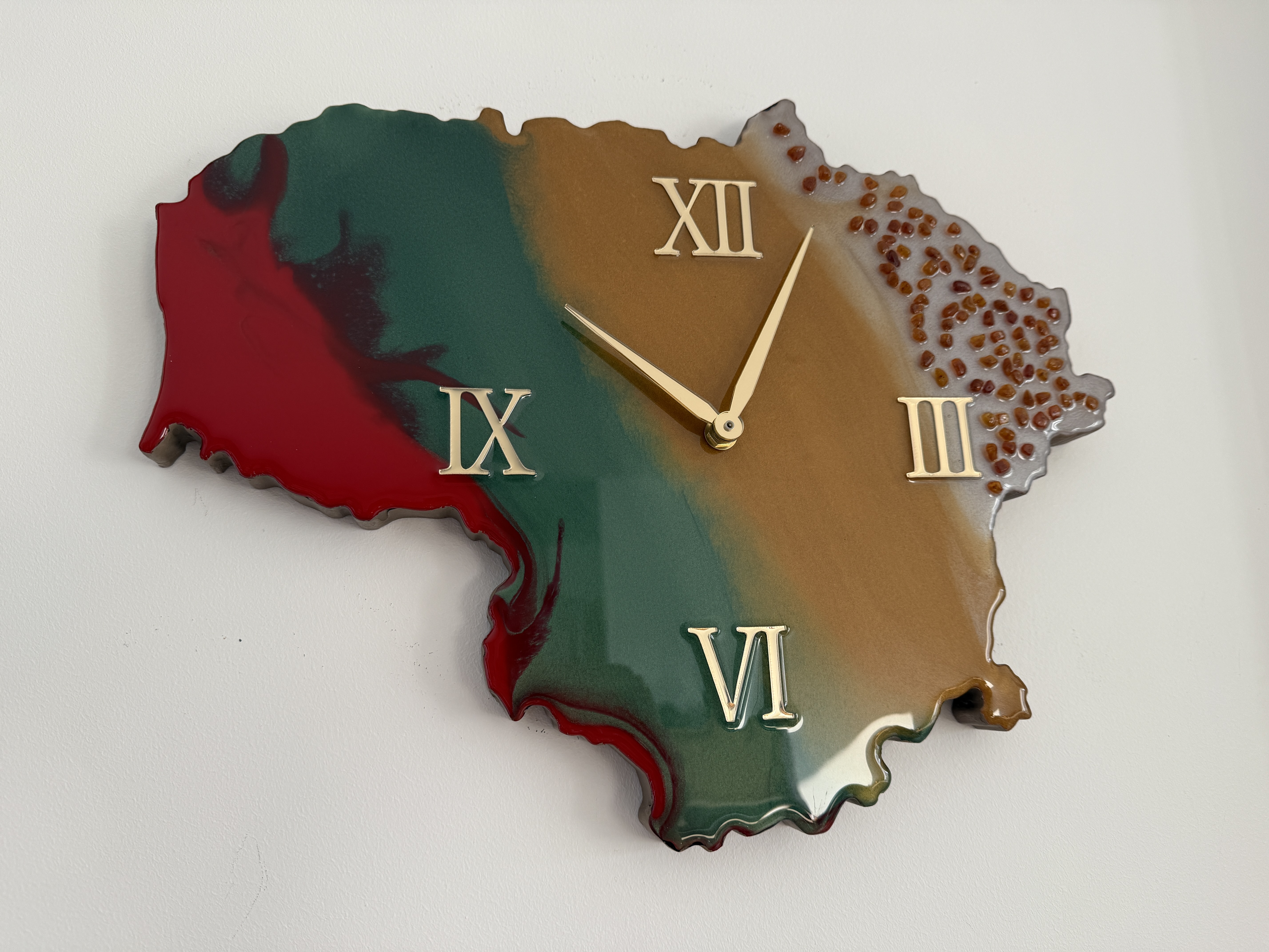 Sieninis laikrodis - 30x40 cm