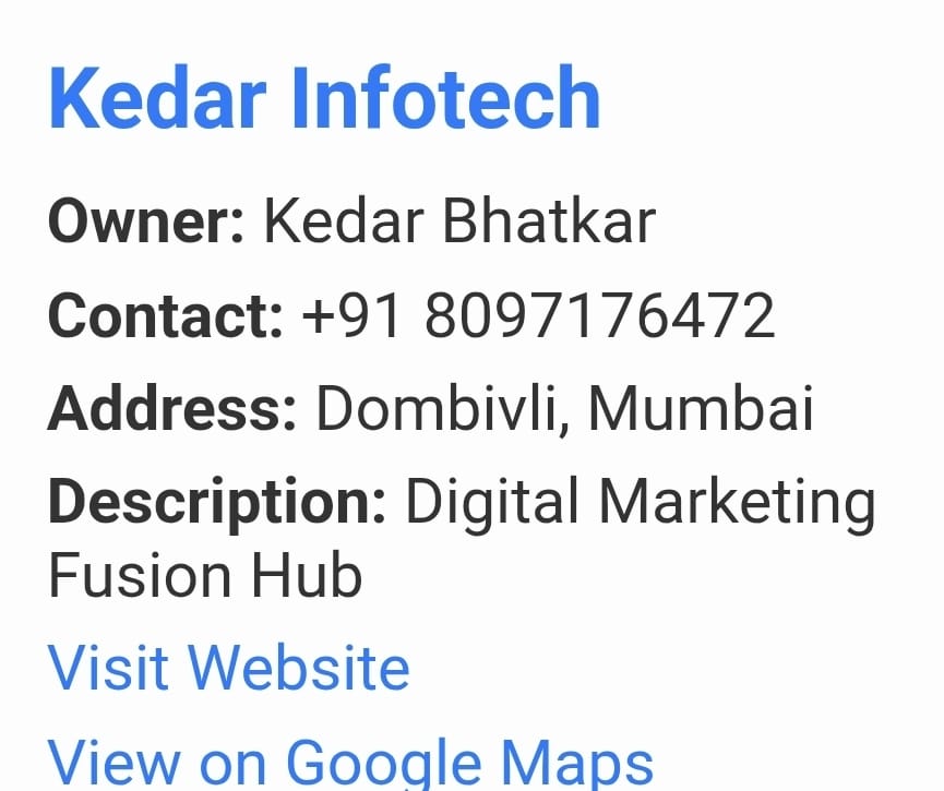 Kedar Infotech