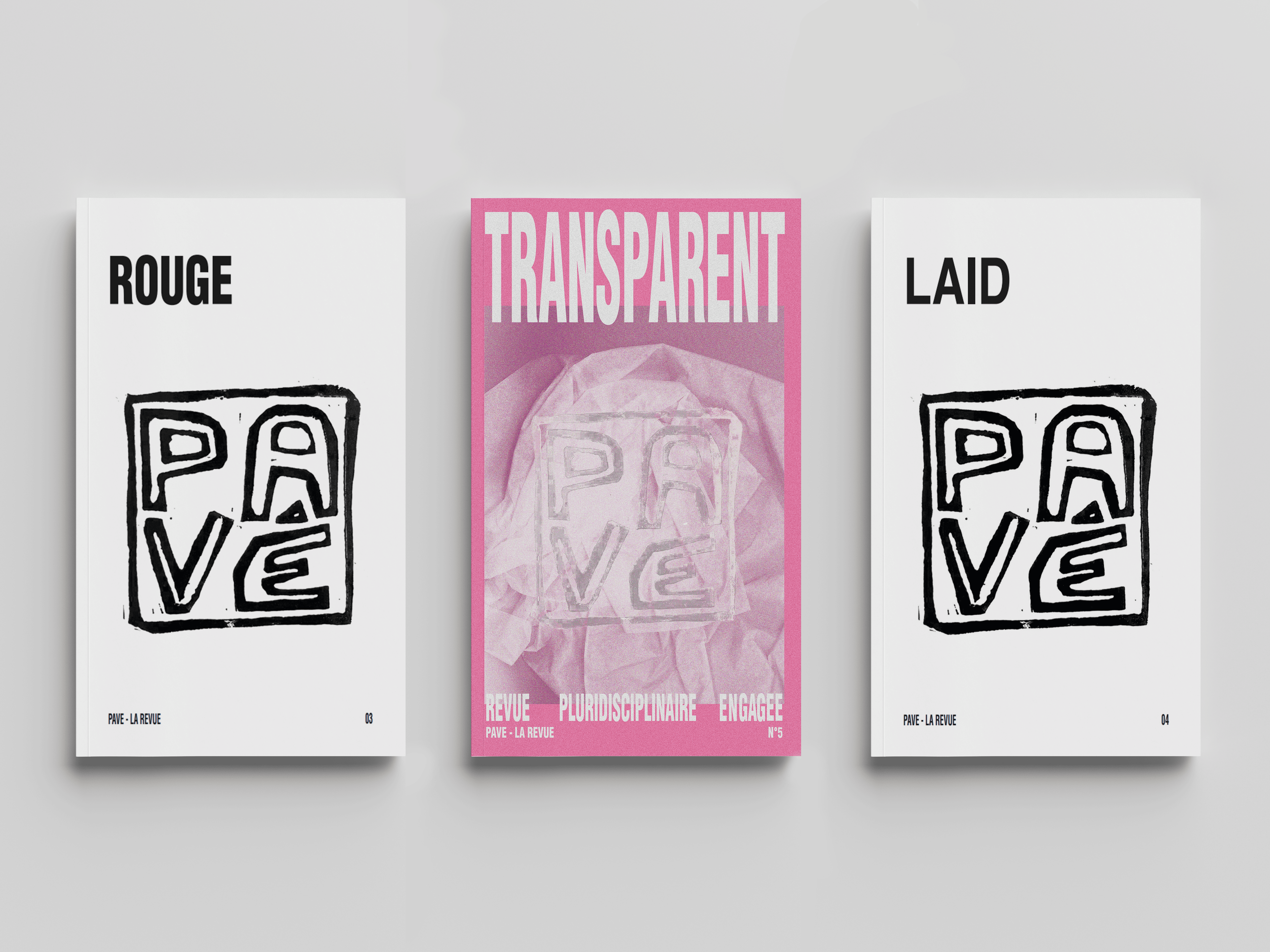 Coffret Pavé - 3 revues