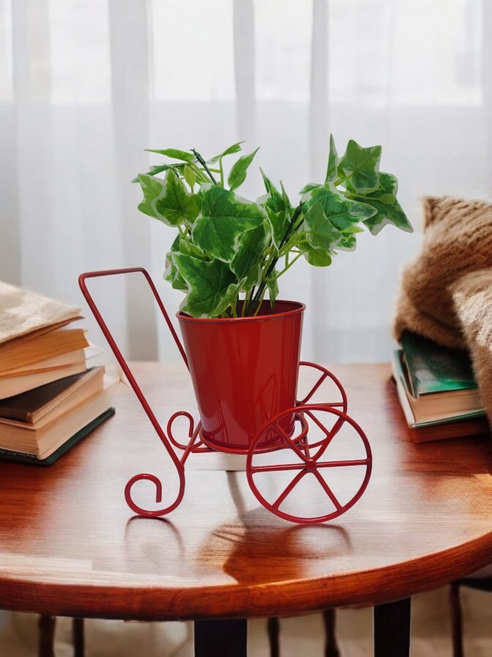 vintage cart planter