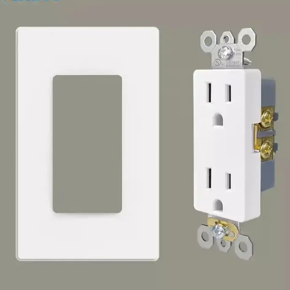 Electrical Outlet and Wall Plate