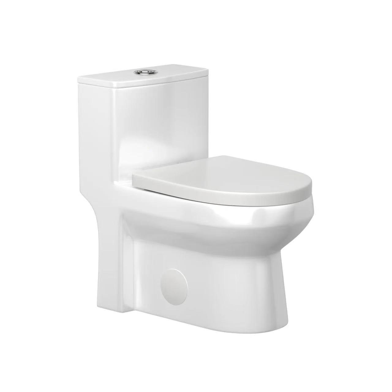 Modern One-Piece Toilet