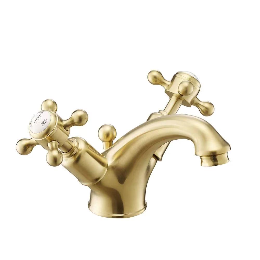Brushed Gold Bathroom Faucet
