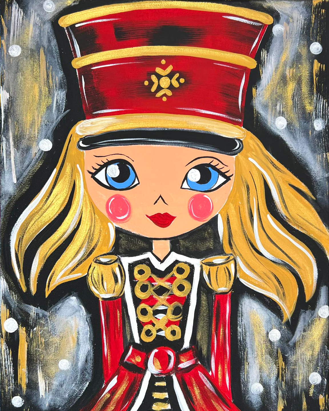 Mrs. Nutcracker Canvas Painting Kit