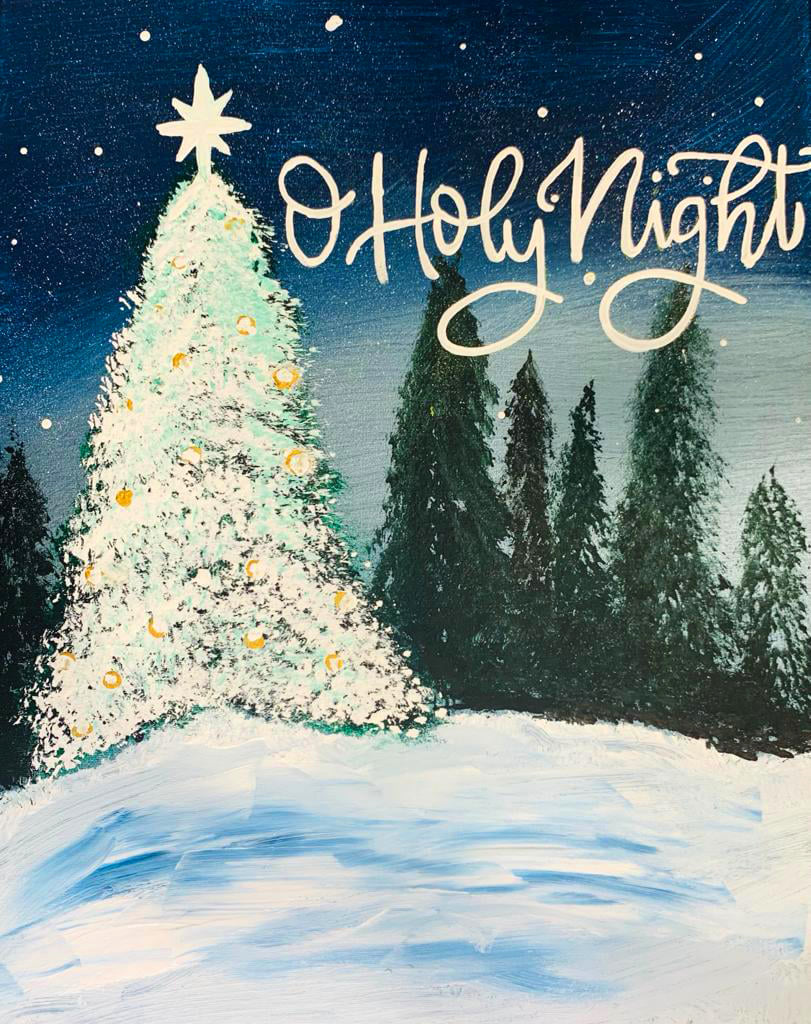 Oh Holy Night Canvas Painting Kit