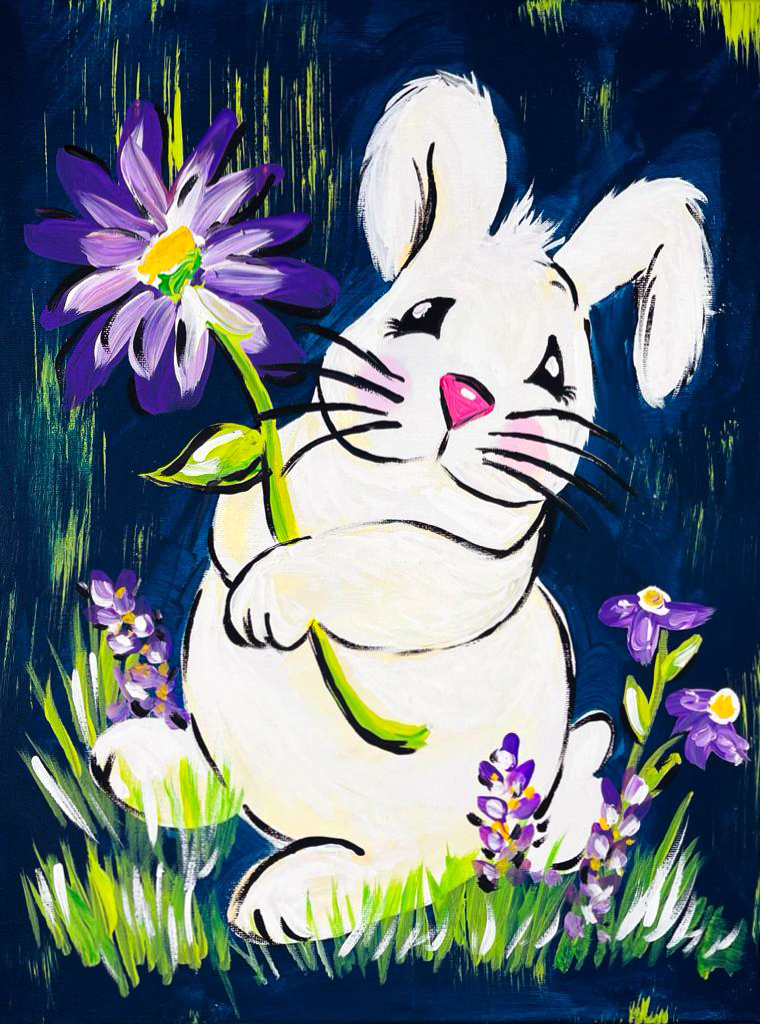 Hippity Hoppity Canvas Painting Kit