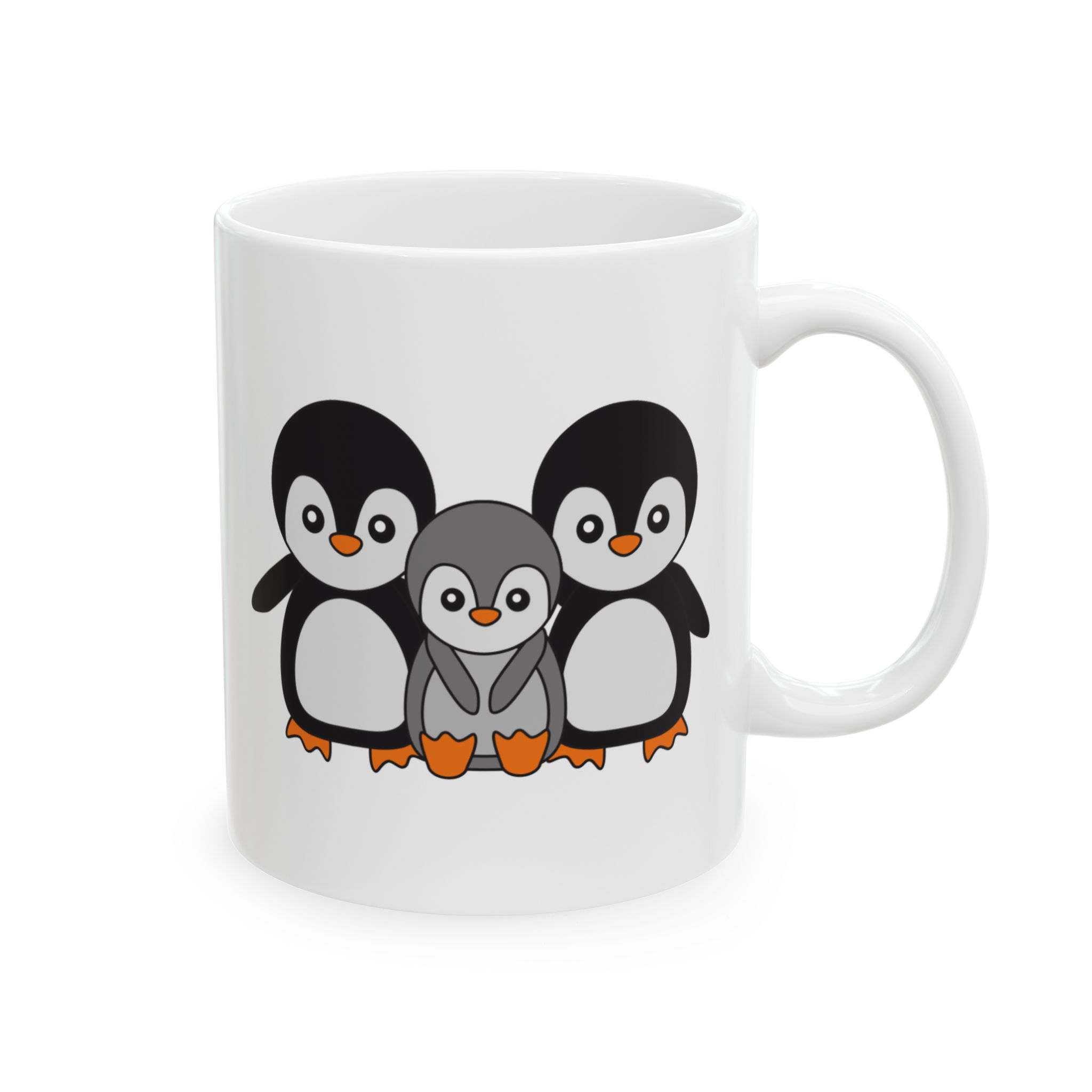 Penguin Family Mug