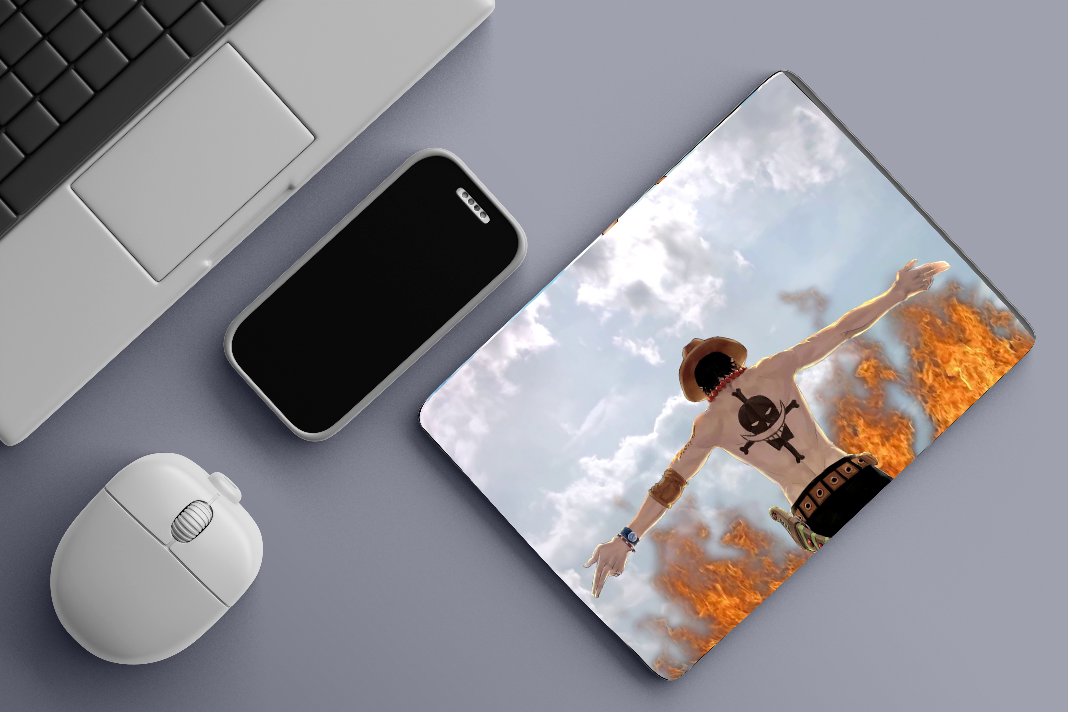 Anime-Themed Mouse Pad