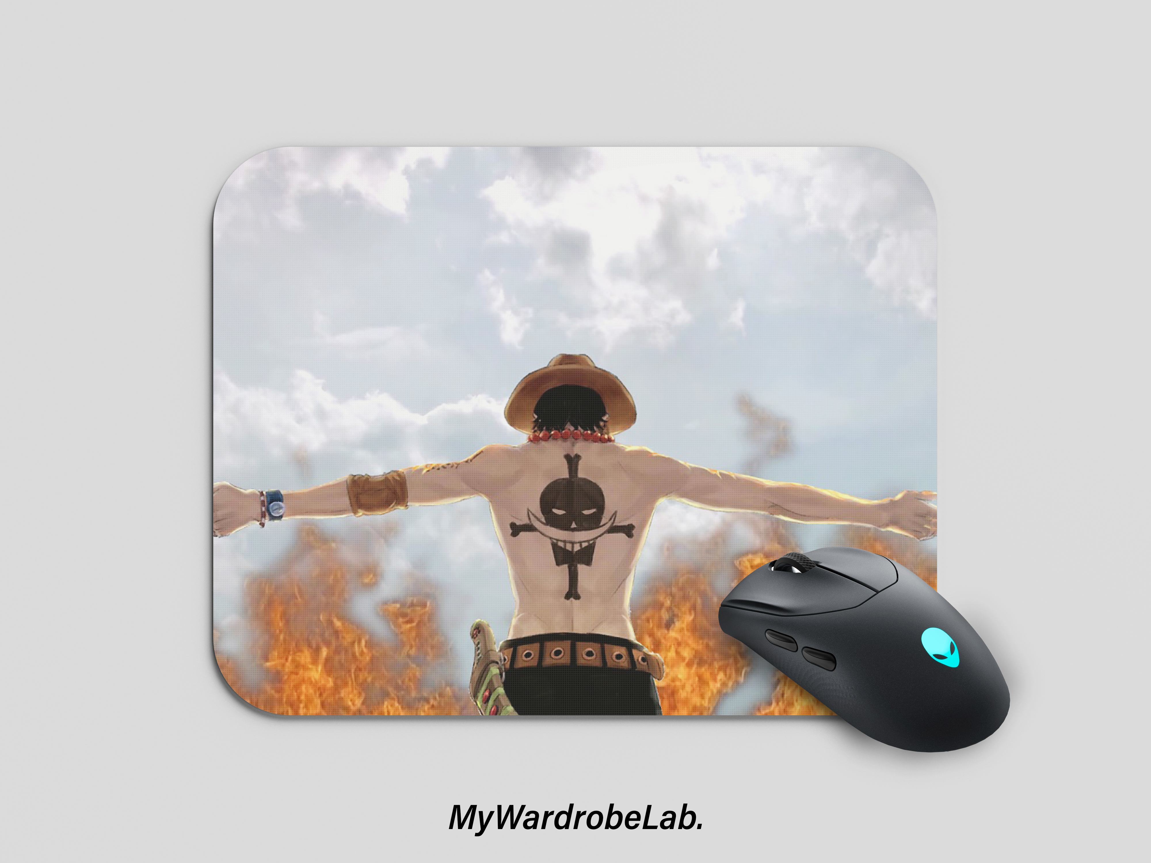 Anime-Themed Mouse Pad