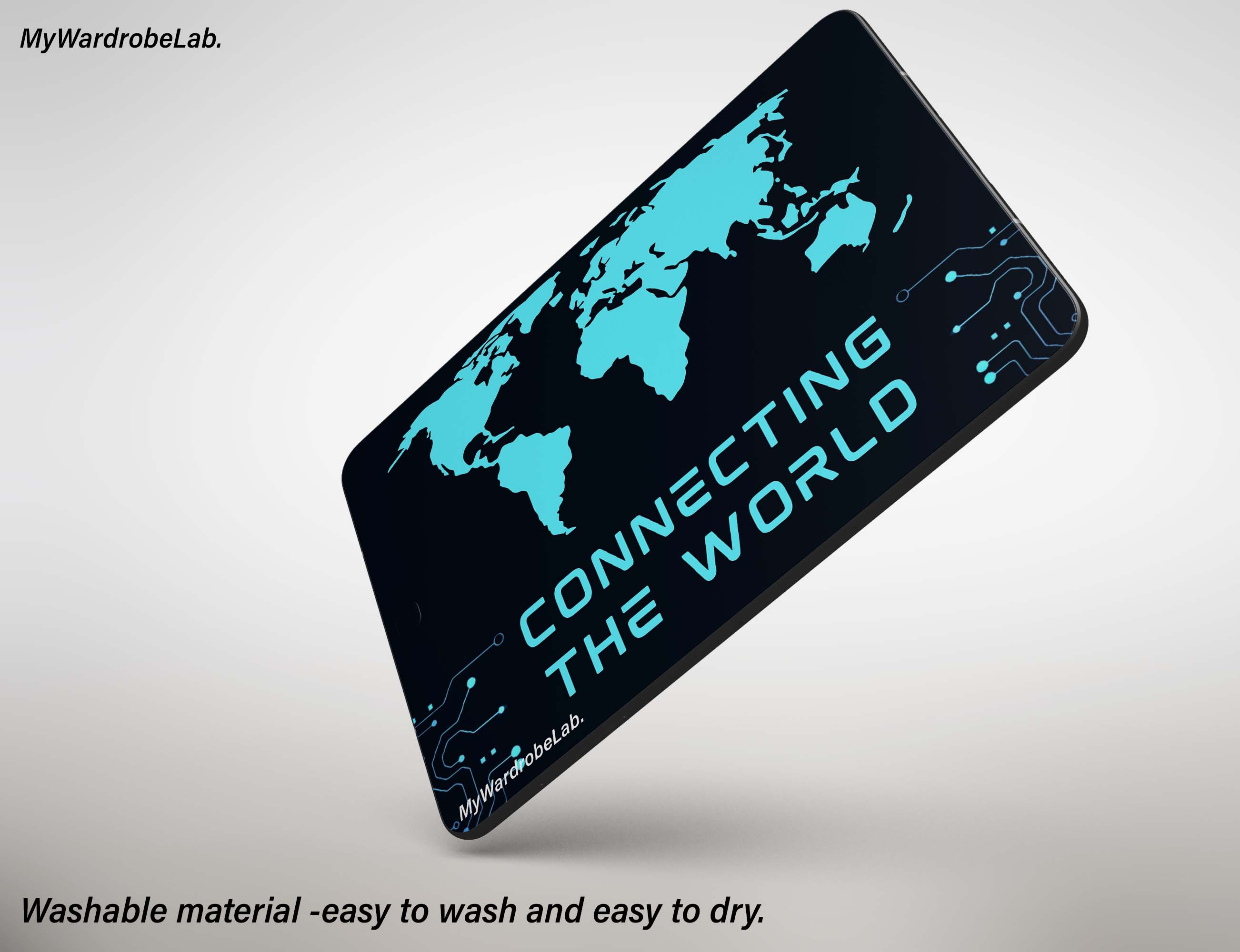 World Map Mouse Pad