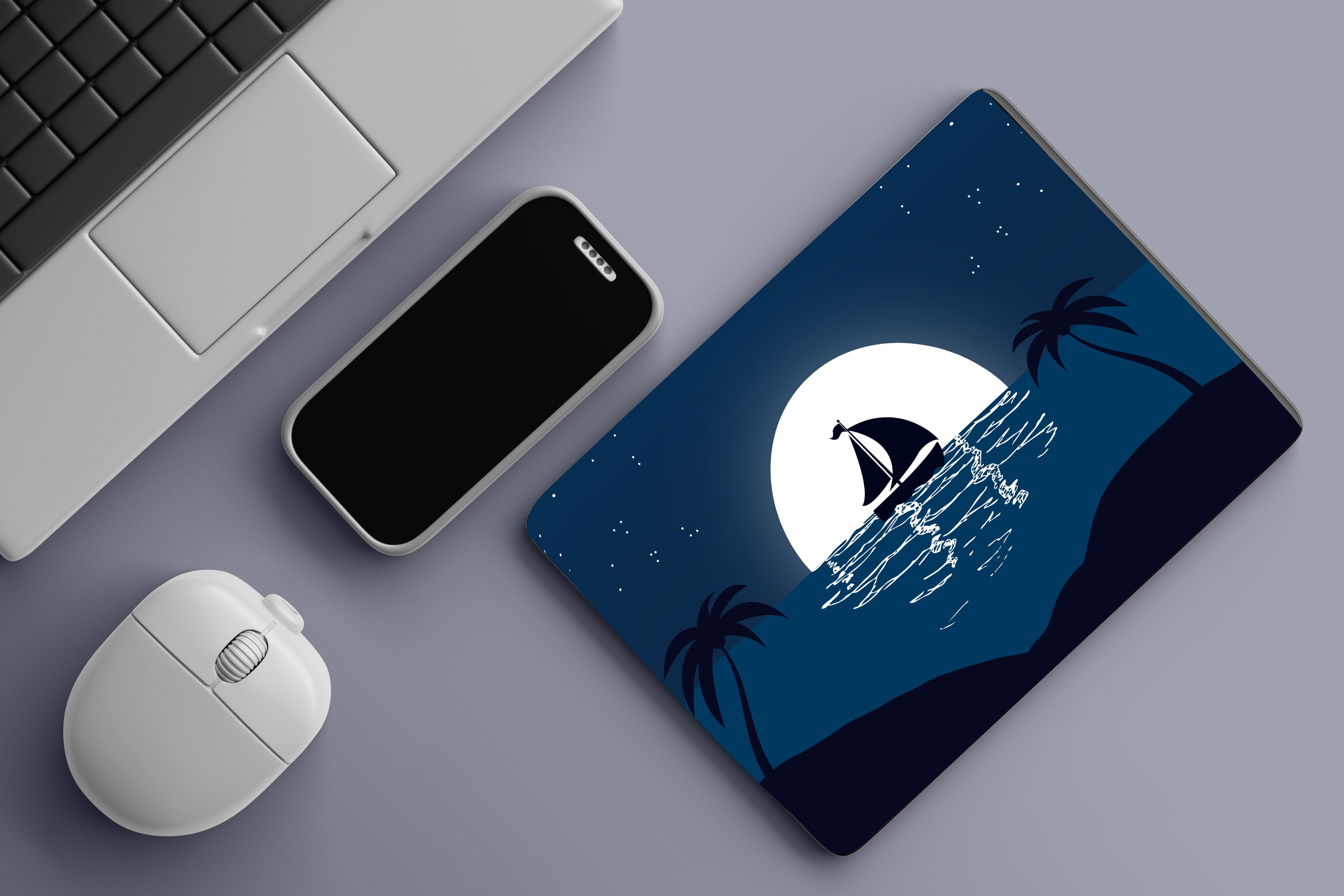 Sailboat Mouse Pad