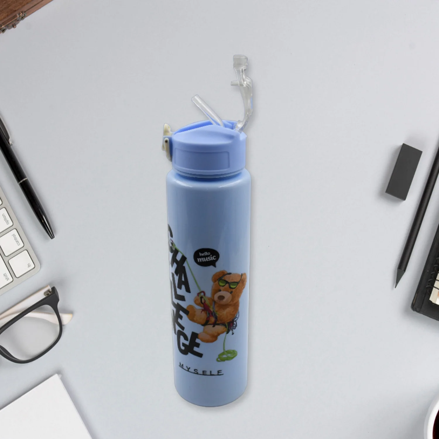Plastic Water Bottle (3 Pc Set)