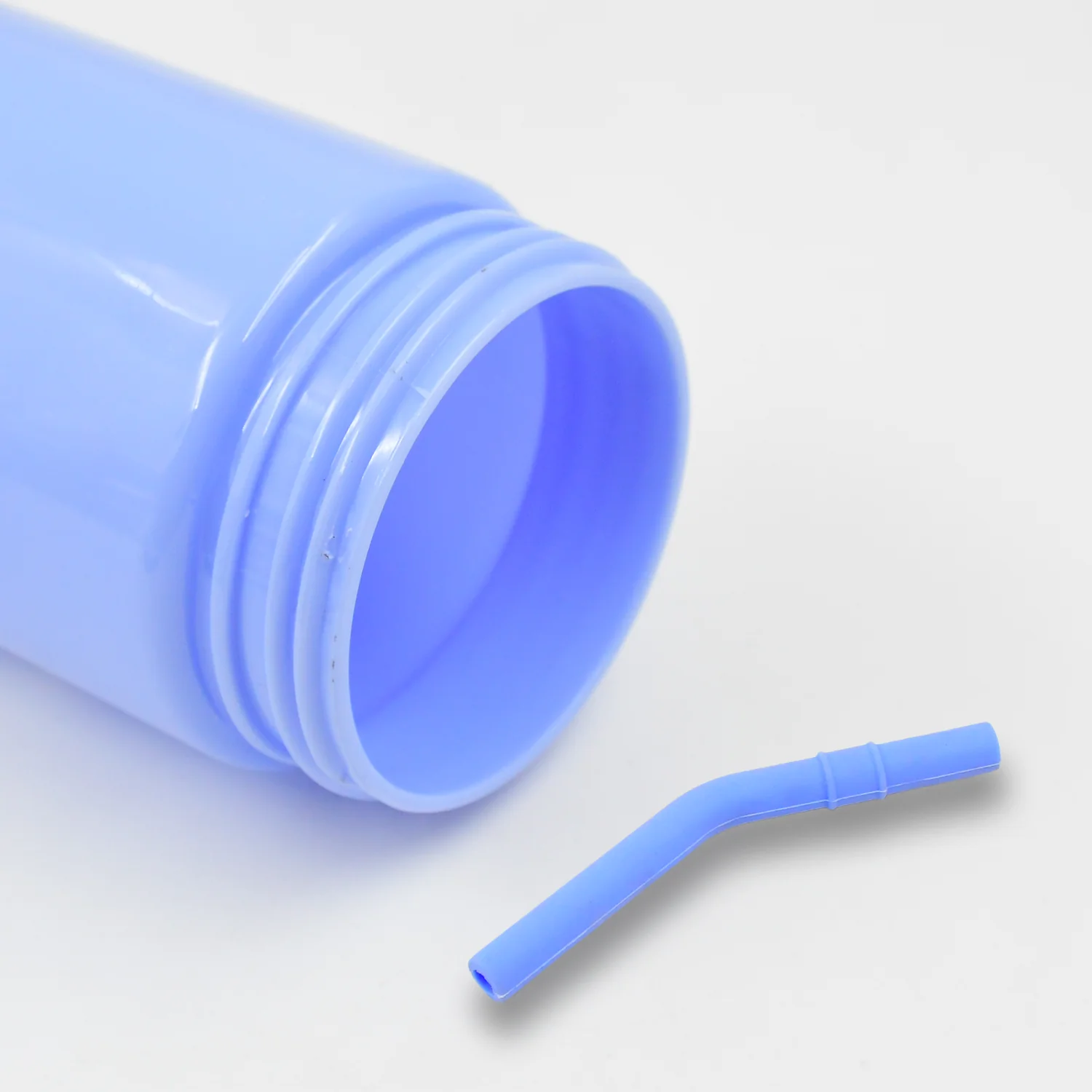 Plastic 3 Different Size Bottle & 1 pc Tumbler With Straw (4 Pc Set)