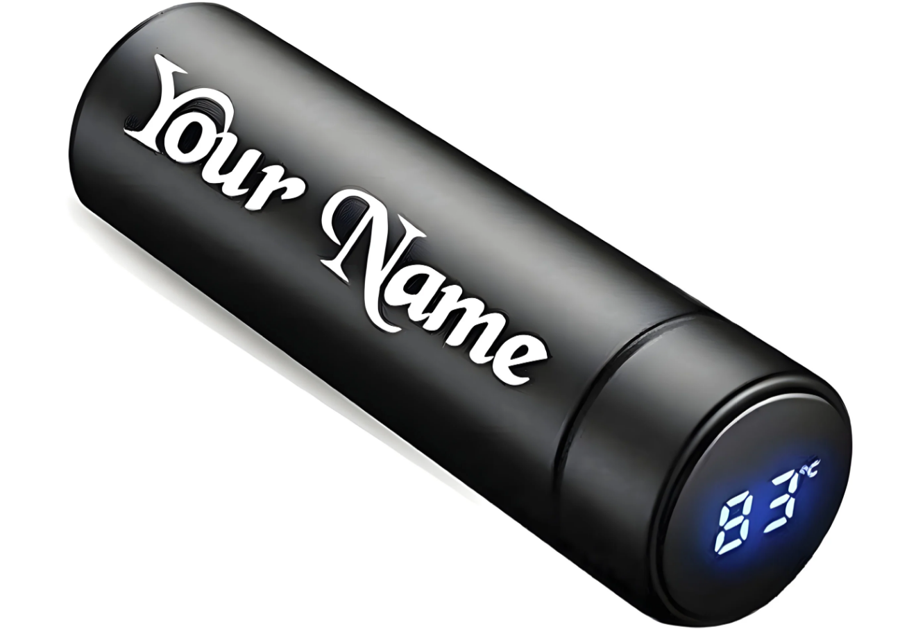 Personalized Stainless Steel Temperature Bottle - 500ML