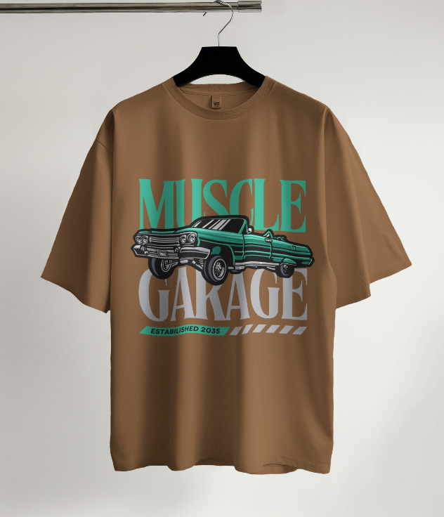 Muscle Garage Oversized T-Shirt
