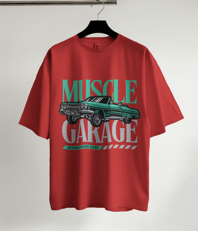 Muscle Garage Oversized T-Shirt