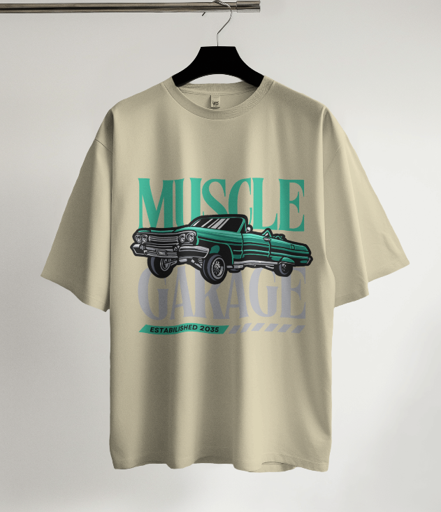 Muscle Garage Oversized T-Shirt