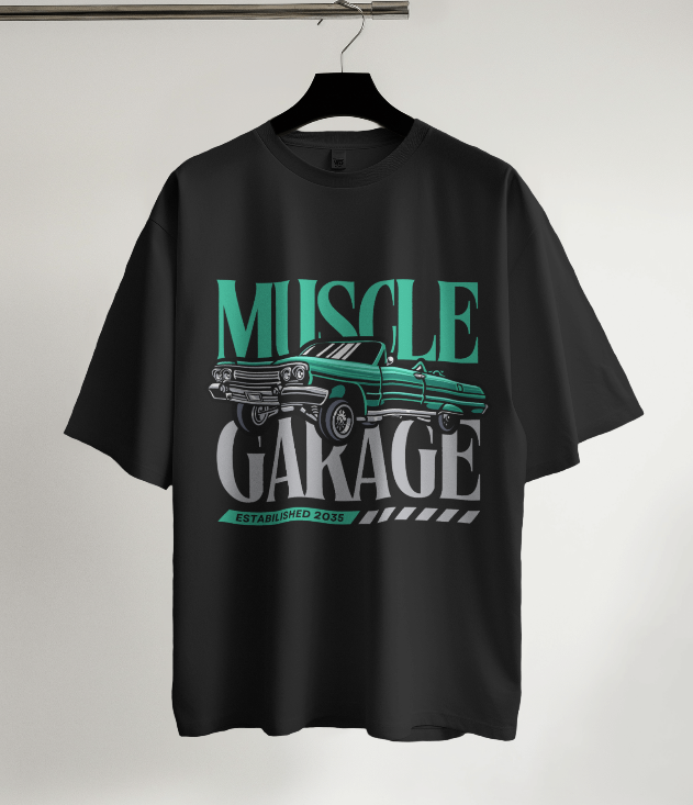 Muscle Garage Oversized T-Shirt