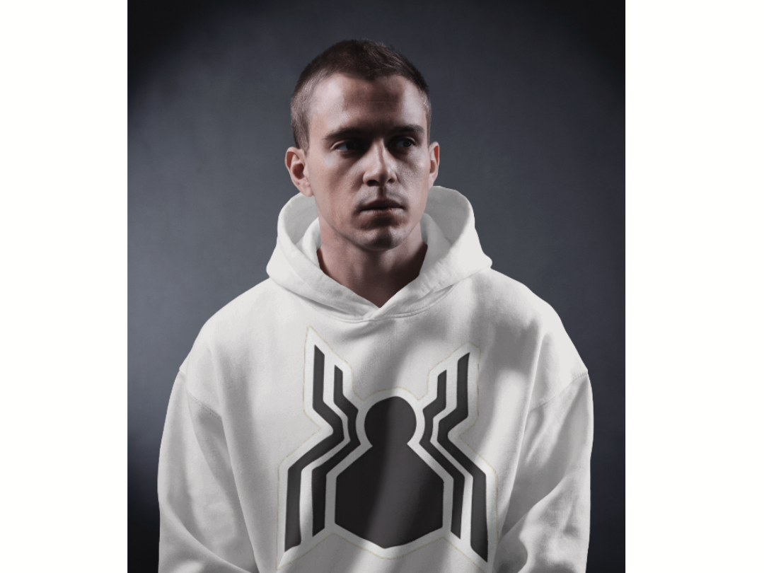 Spider-Themed Hoodie