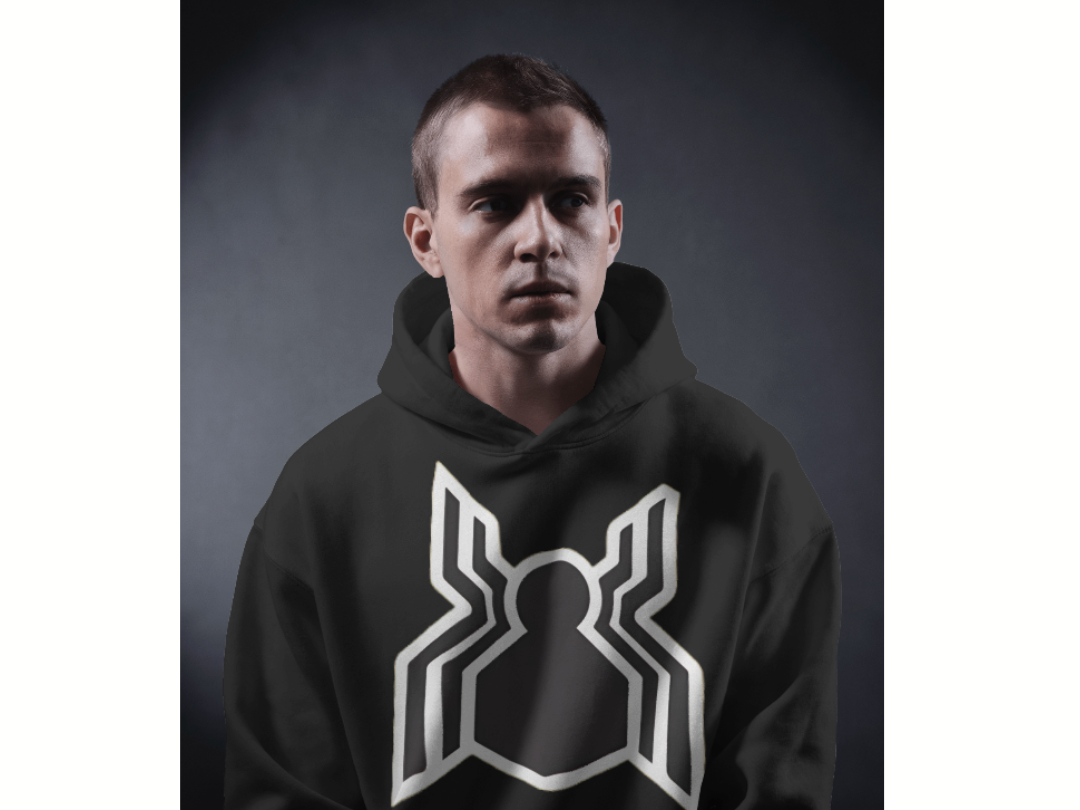 Spider-Themed Hoodie