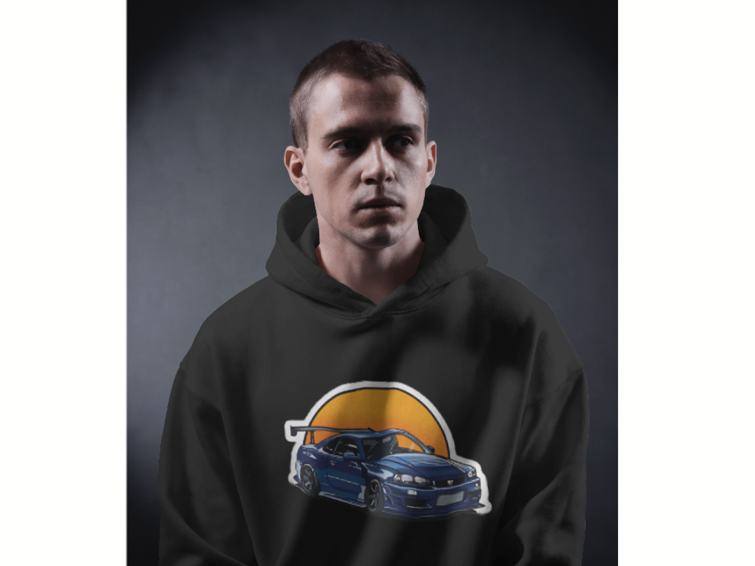 Car Graphic Hoodie