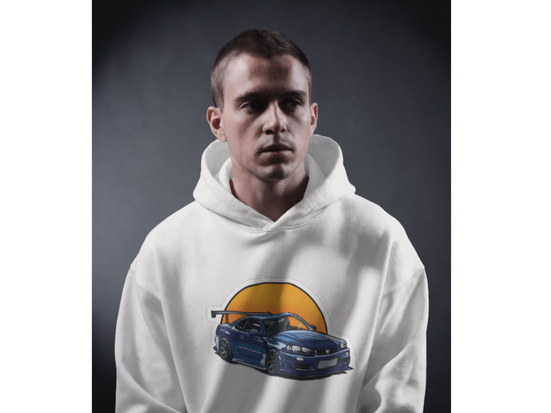Car Graphic Hoodie