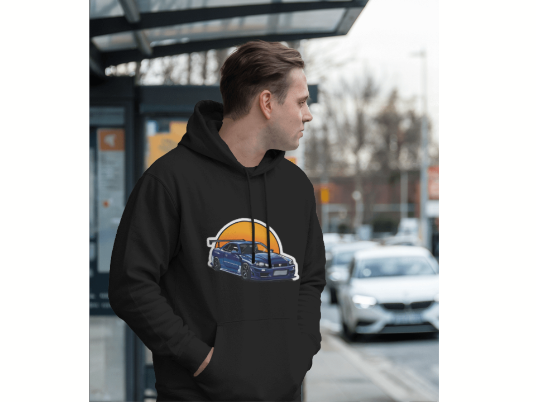 Car Graphic Hoodie