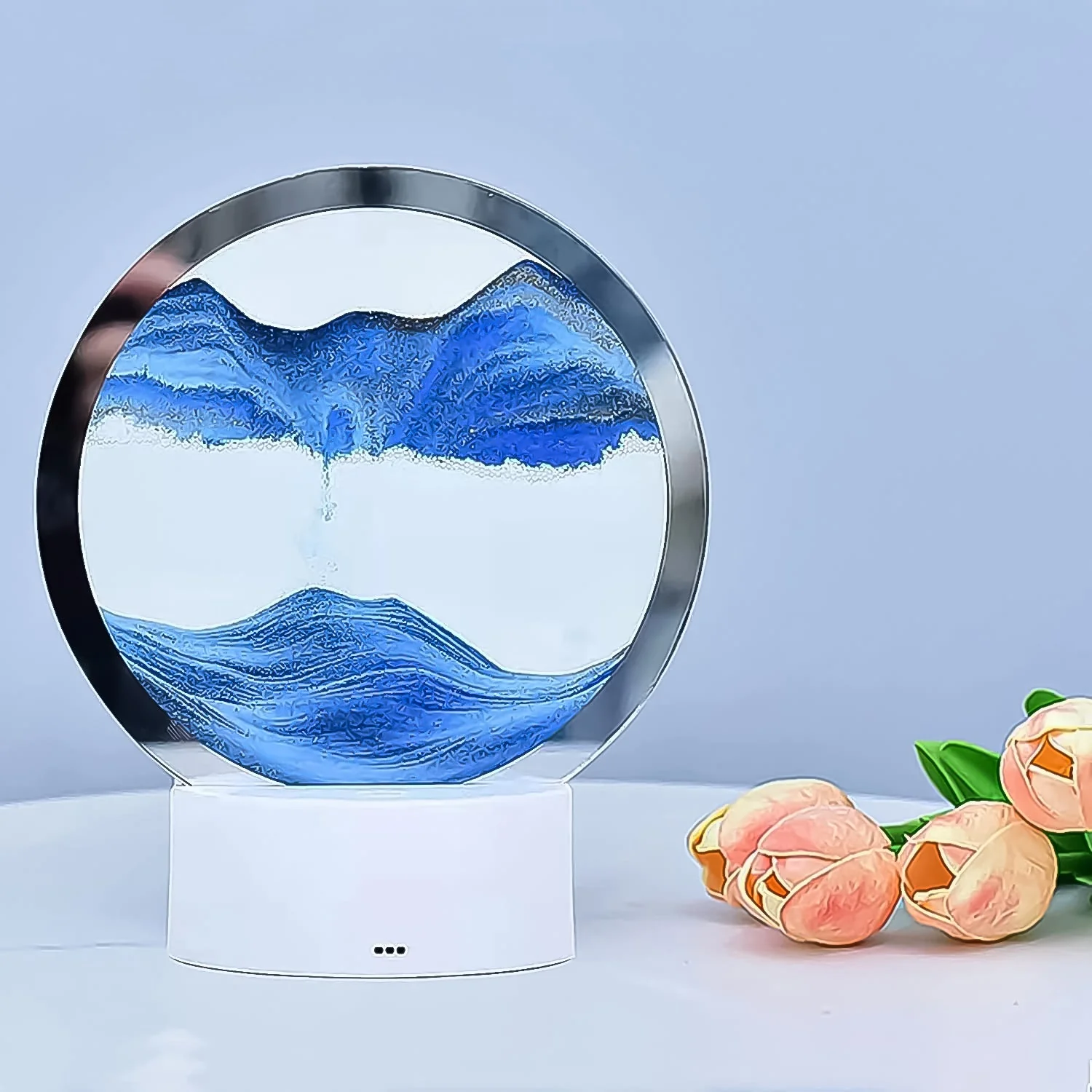 LED Rotating Sand Art Lamp