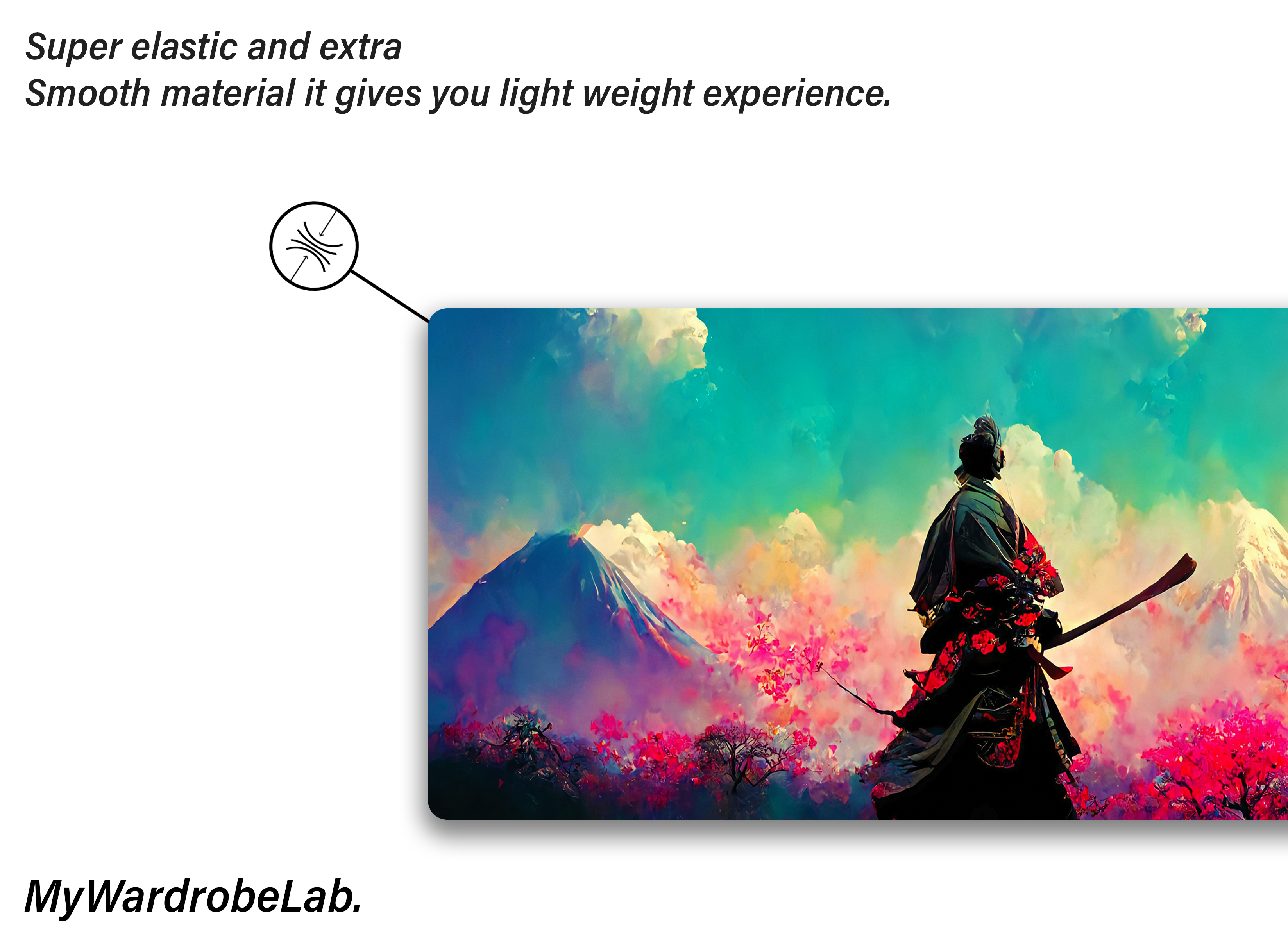 Epic Samurai Battlefields XXL Gaming Mouse Pad