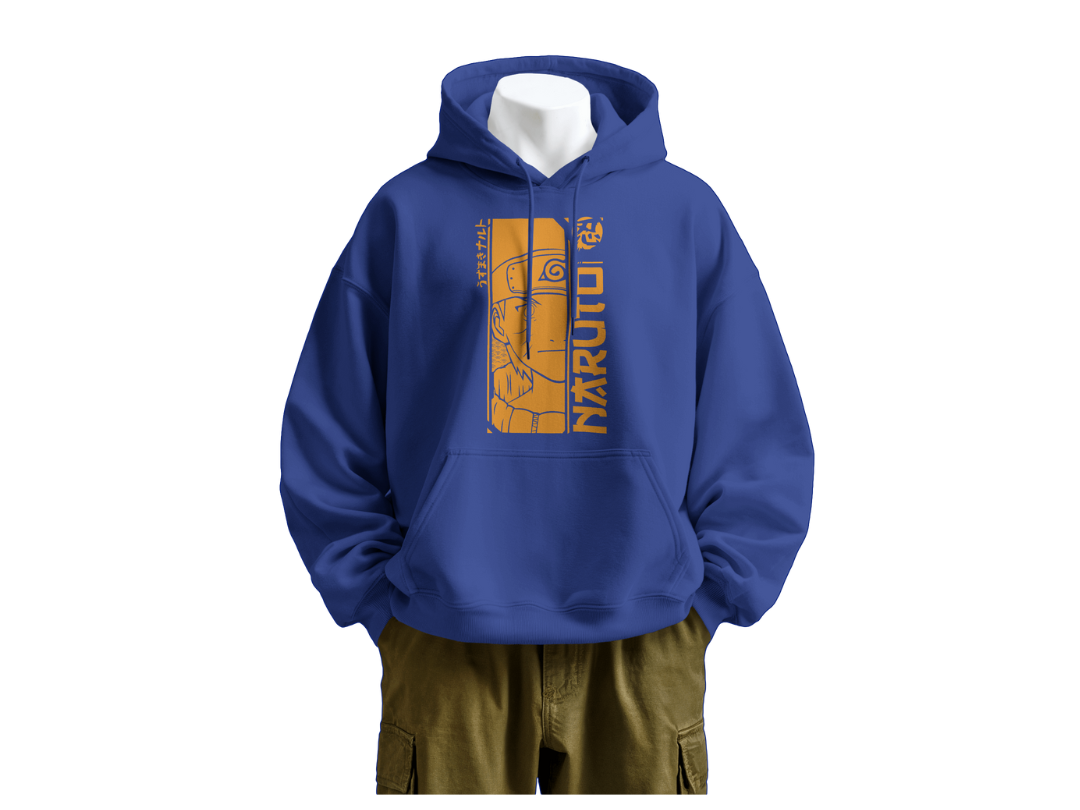 Naruto face card Hoodie
