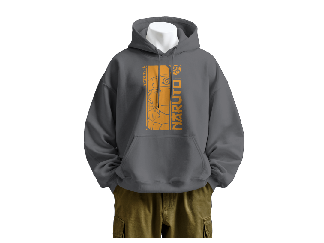 Naruto face card Hoodie