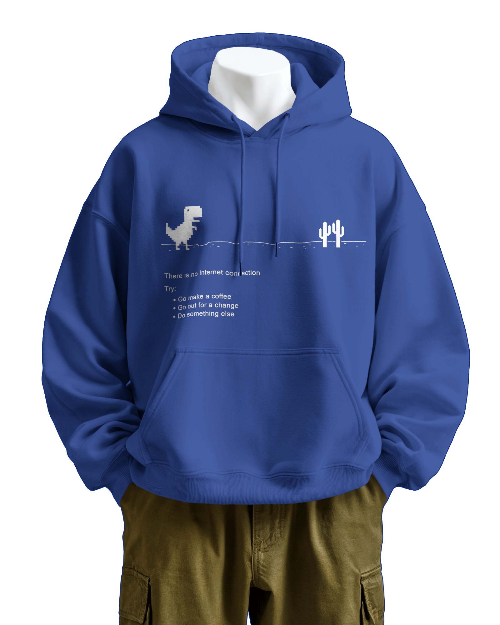 Retro Dinosaur Game Hoodie